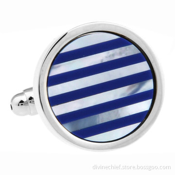 Make Custom Round Shape Cufflinks Wholesale Cufflinks For Mens Shirts